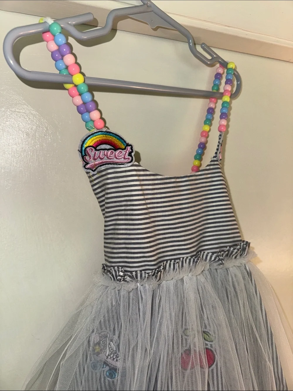 Lola + The Boys | Sweet candy Lovers Patch Dress-Size 6